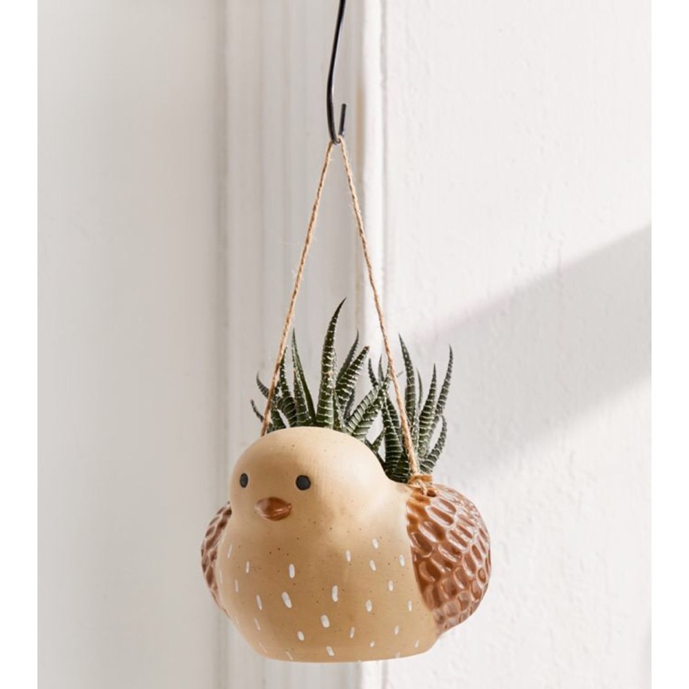 Crafty Bird Hanging Planter